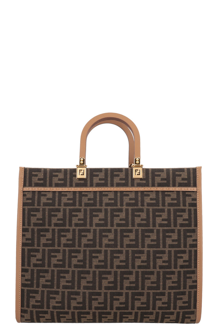 FENDI Zucca Print Sunshine Tote Bag