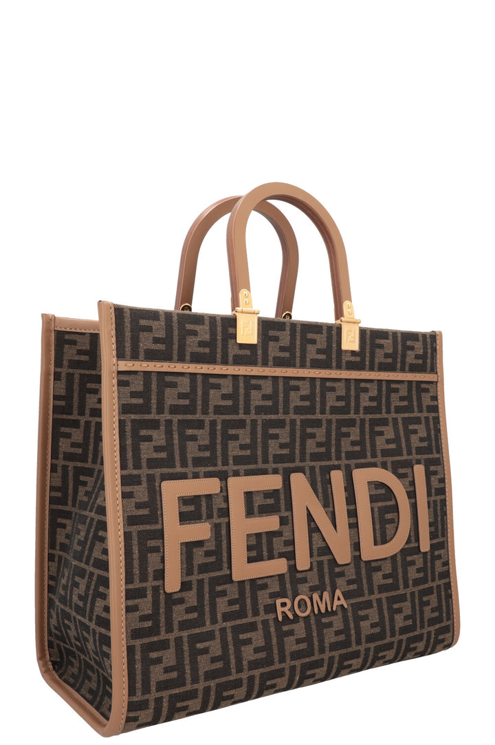 FENDI Zucca Print Sunshine Tote Bag