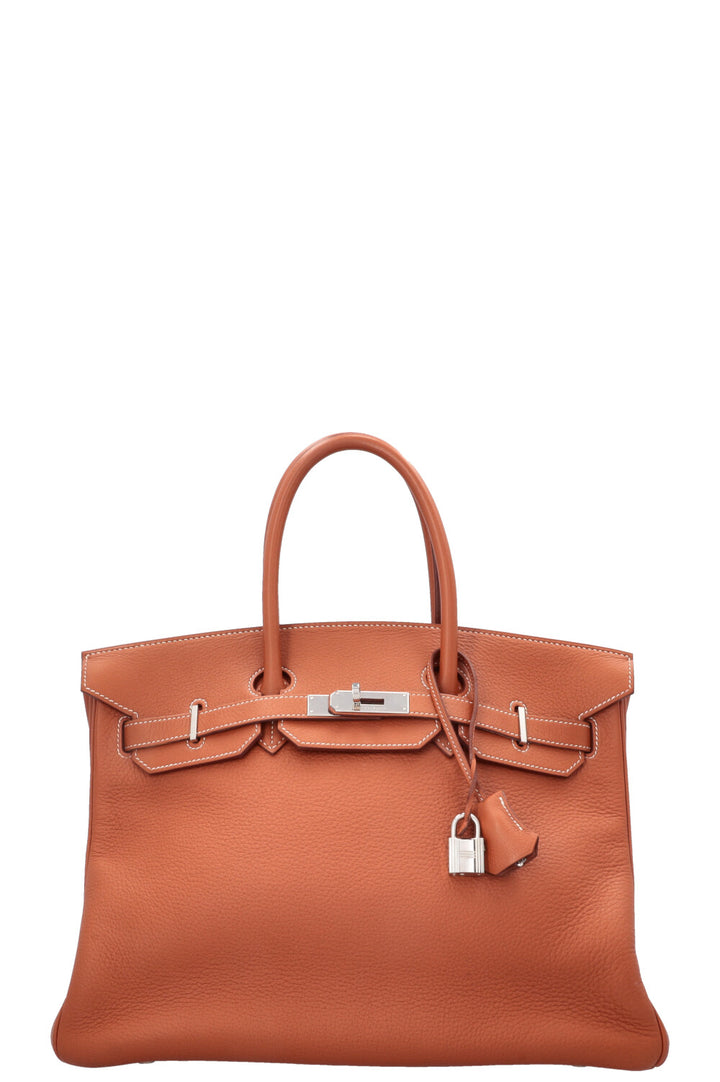 HERMÈS Birkin 35 Clemence Clay