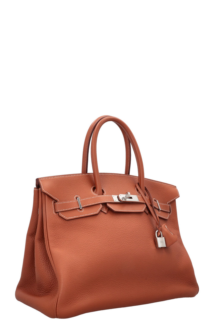 HERMÈS Birkin 35 Clemence Clay