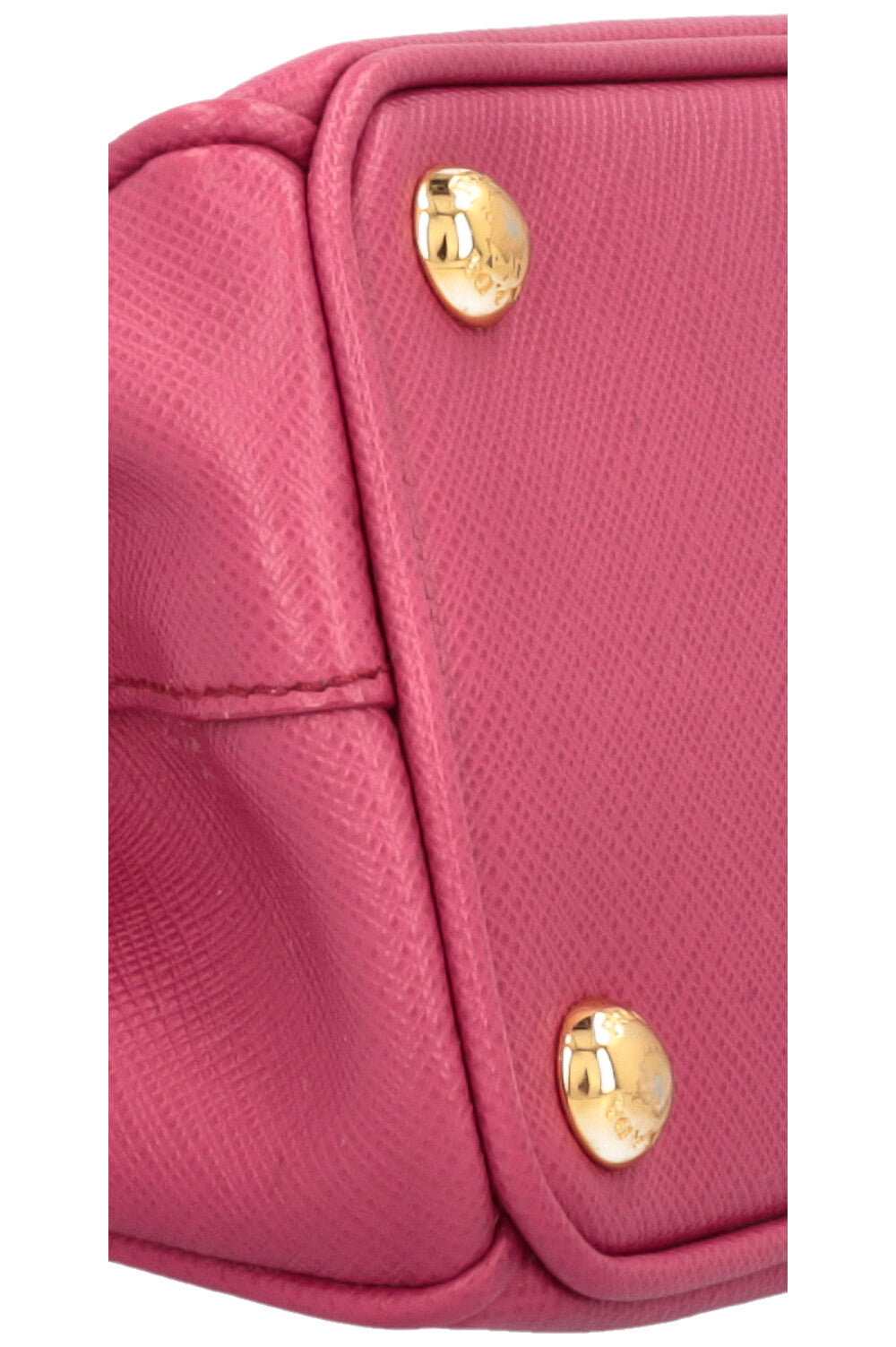 PRADA Micro Galleria Bag Saffiano Pink