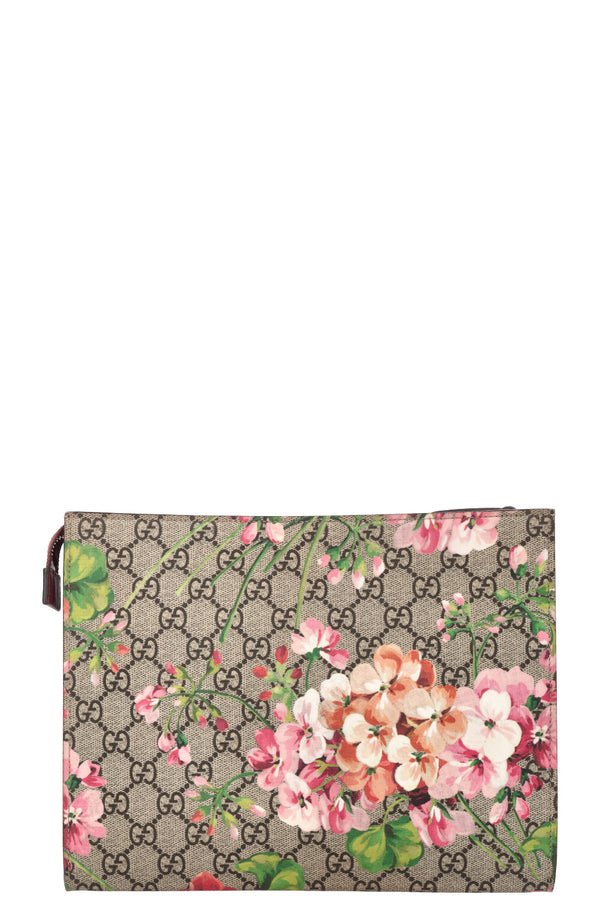 GUCCI GG Supreme Blooms Large Pochette