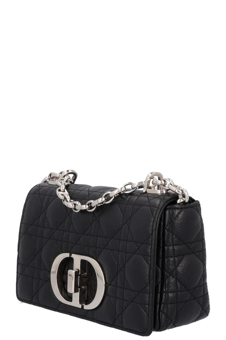 CHRISTIAN DIOR Small Caro Bag Leather Black