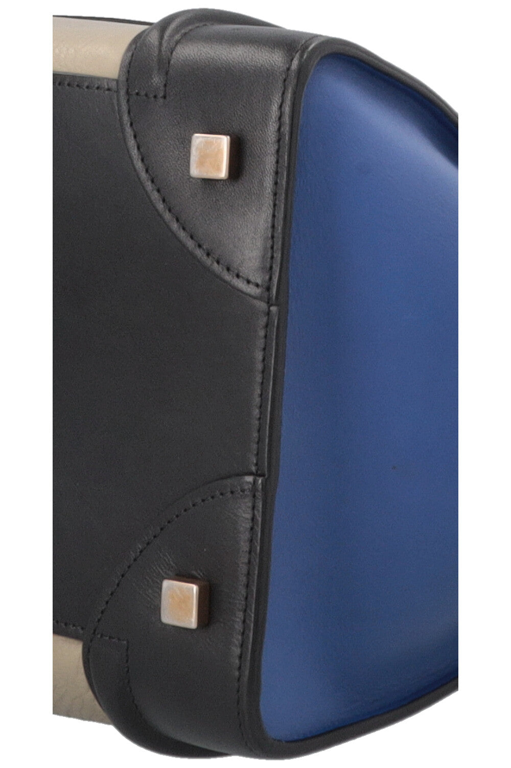 CÉLINE Luggage Mini Tricolor Blue