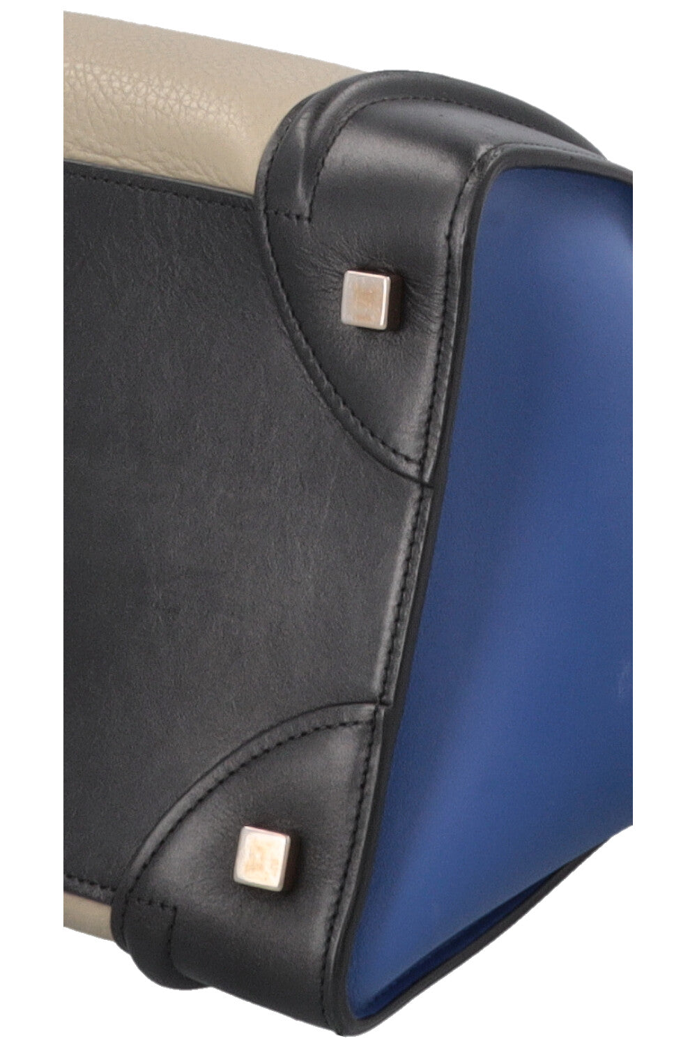 CÉLINE Luggage Mini Tricolor Blue