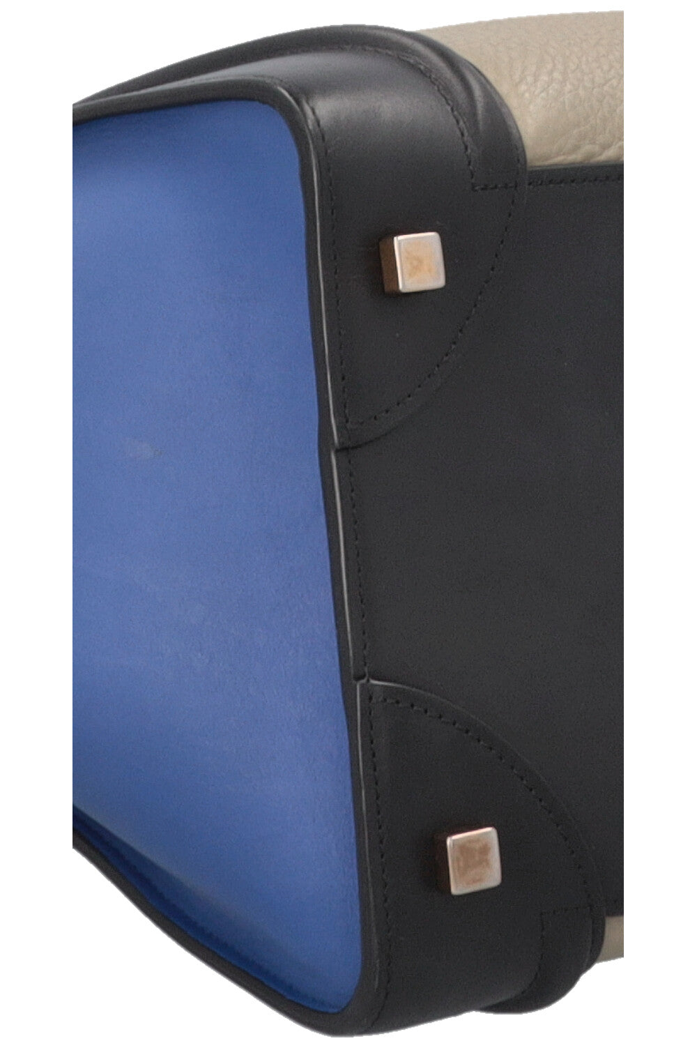 CÉLINE Luggage Mini Tricolor Blue