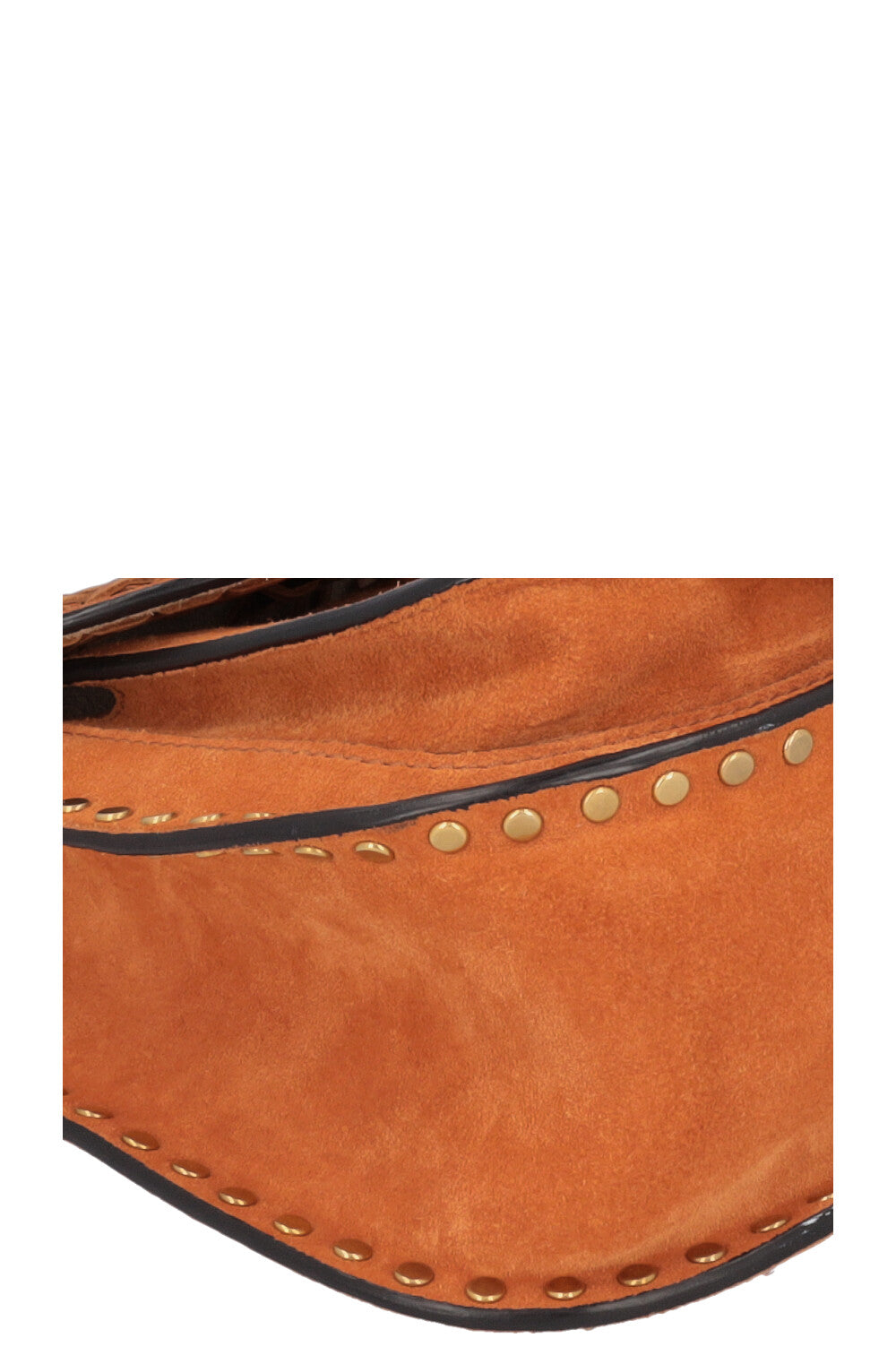 CHLOÉ Hudson Small Bag Suede Cognac