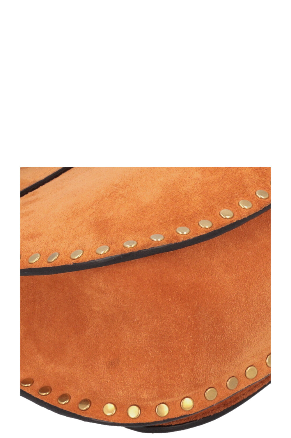 CHLOÉ Hudson Small Bag Suede Cognac