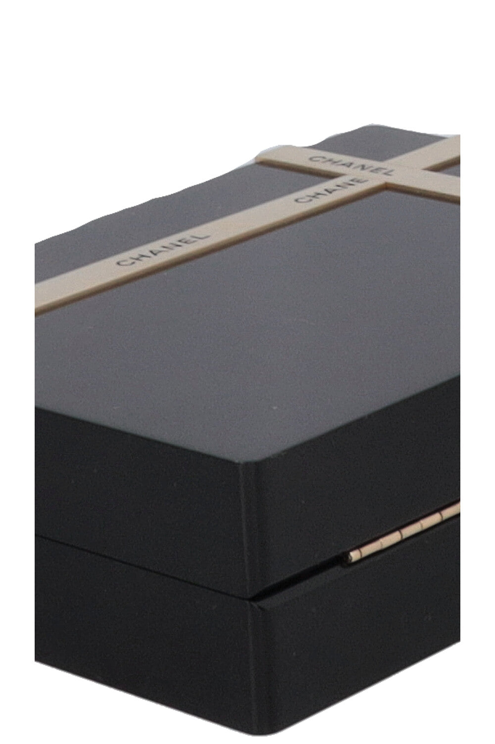 CHANEL Gift Box Minaudière Black