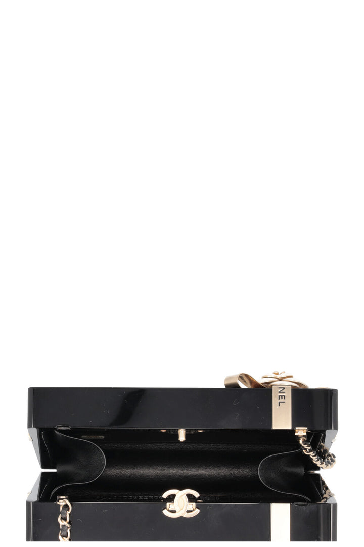 CHANEL Gift Box Minaudière Black