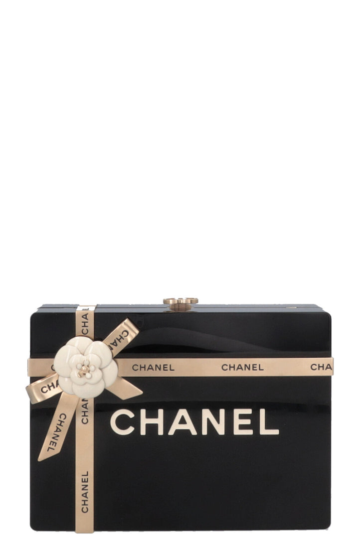 CHANEL Gift Box Minaudière Black