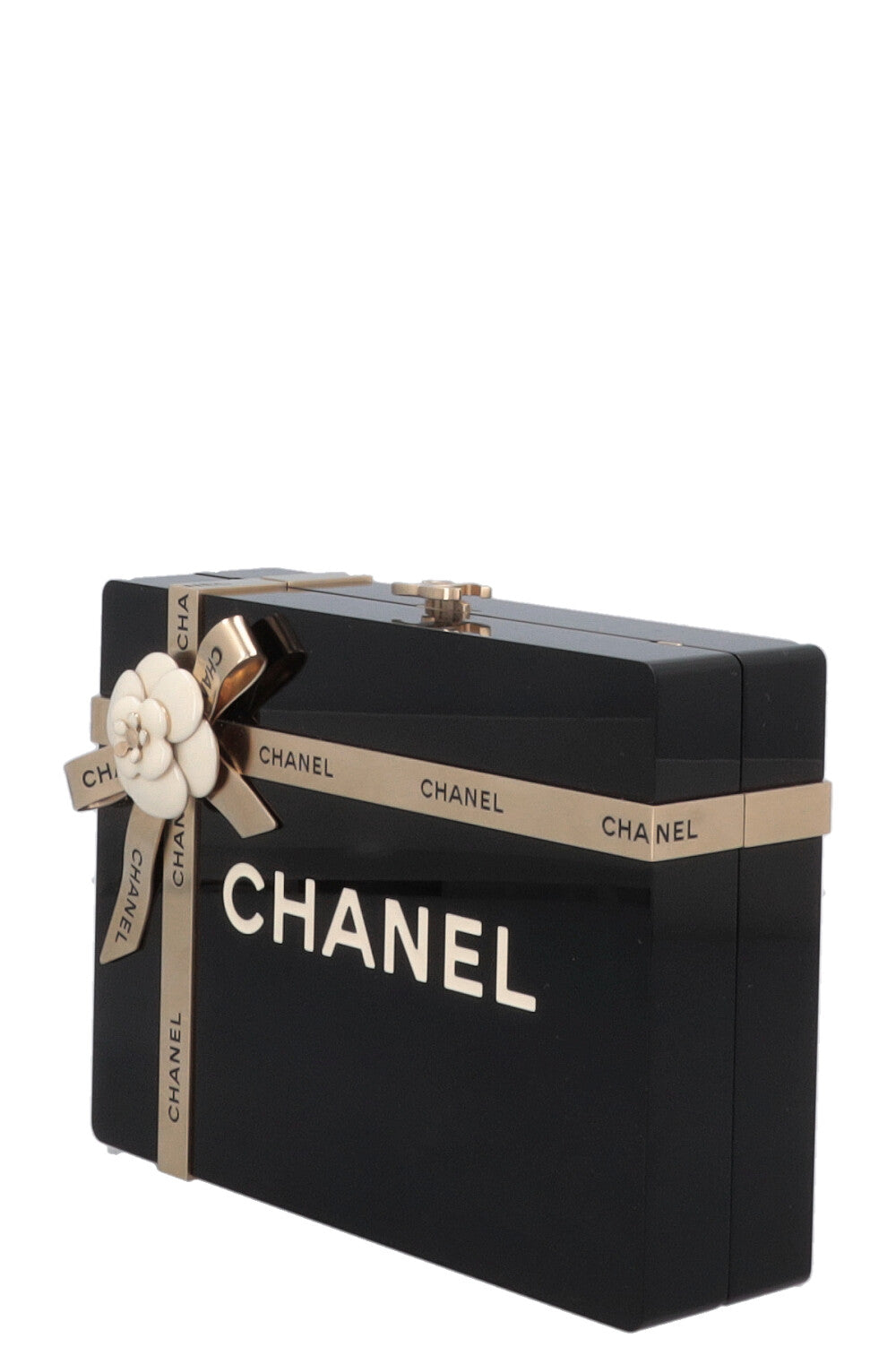 CHANEL Gift Box Minaudière Black – REAWAKE