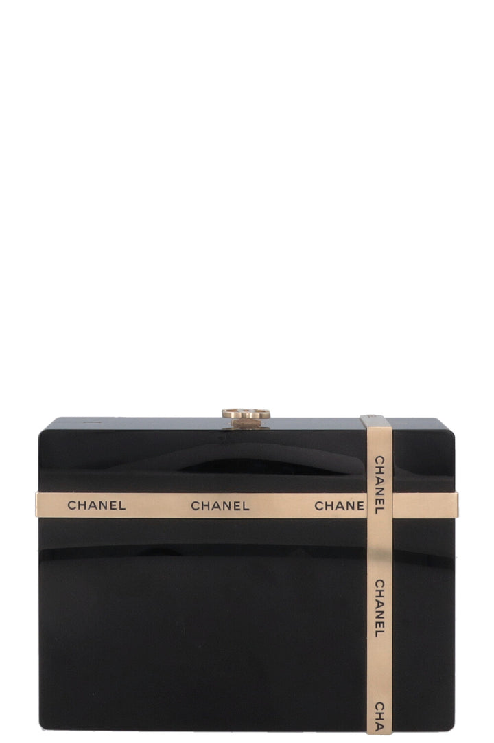 CHANEL Gift Box Minaudière Black