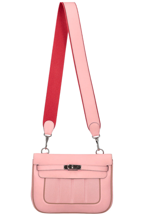 HERMÈS Berline 28 Veau Swift Rose Sakura