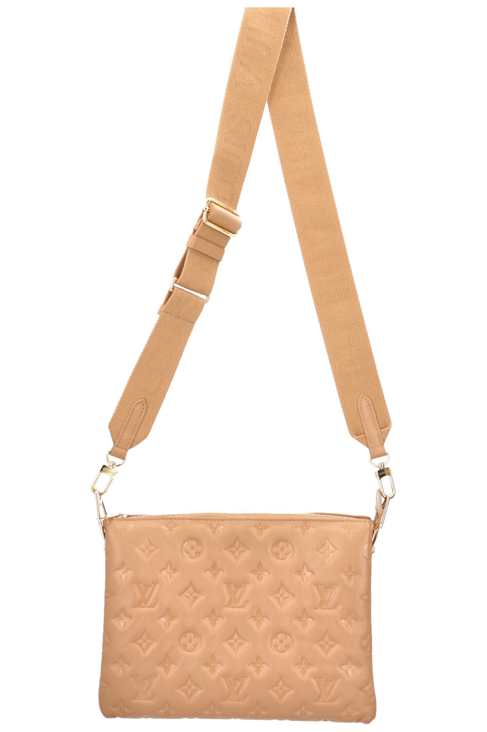 LOUIS VUITTON Coussin PM Bag Leather Beige