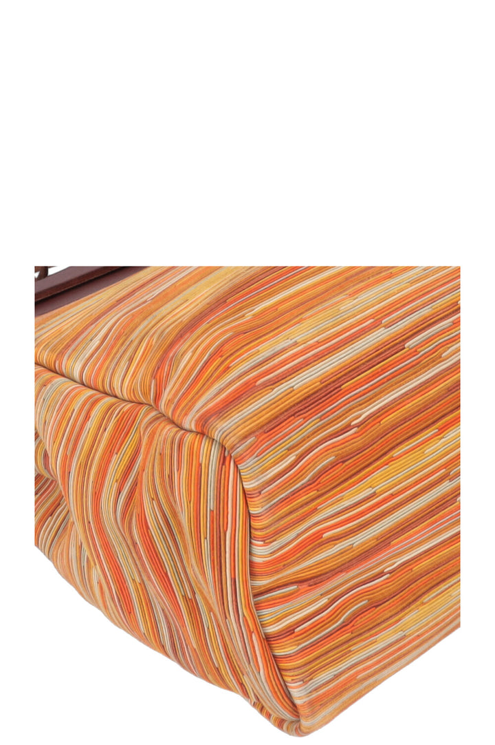 HERMÈS Vibrato Herbag 31 Leather Orange Multicolor