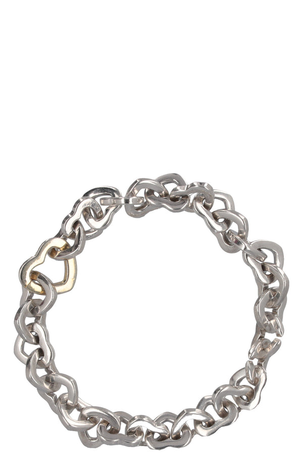 TIFFANY&CO. Heart Link Necklace + Bracelet Silver