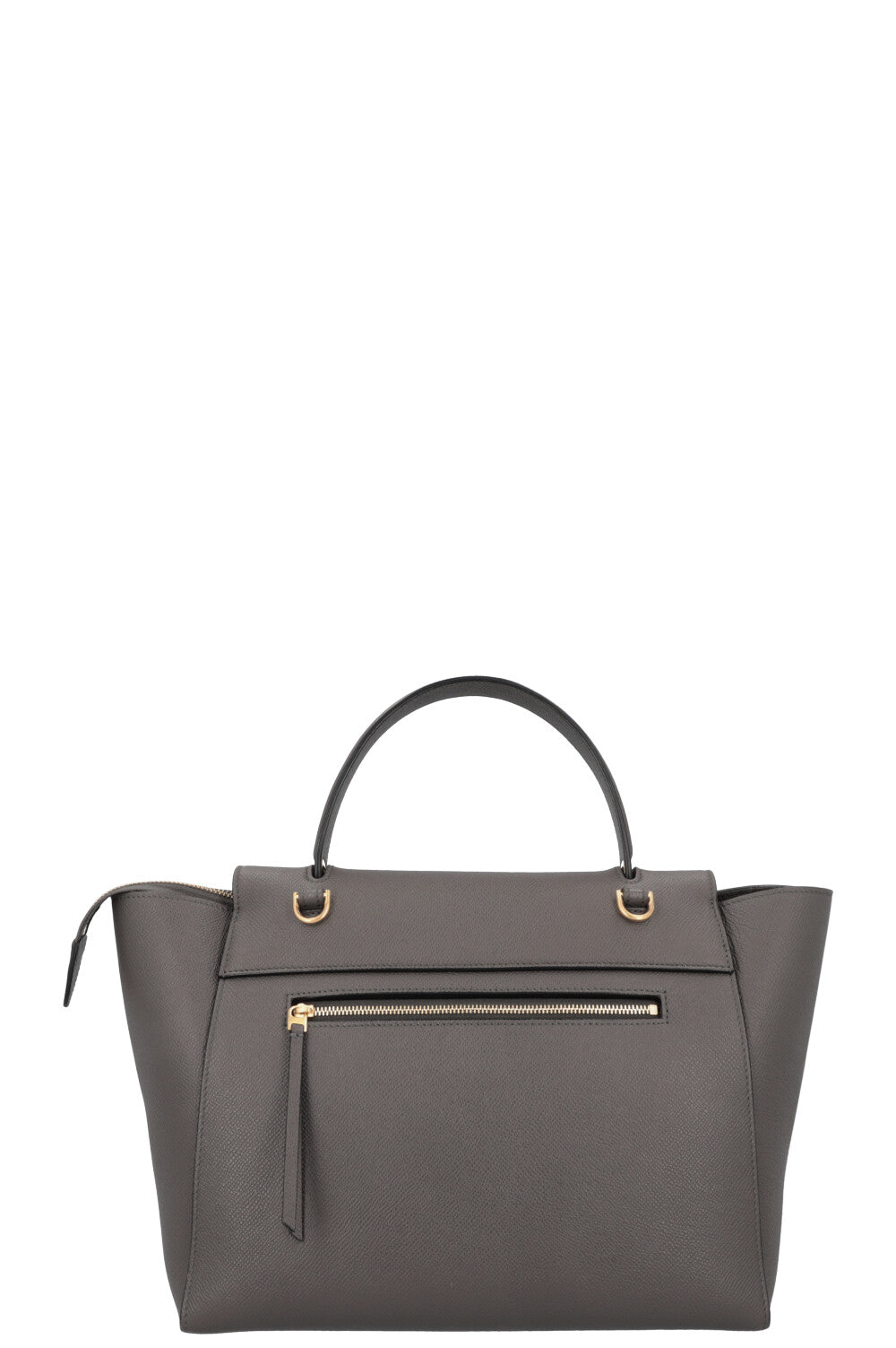 CELINE Mini Belt Bag Leather Grey
