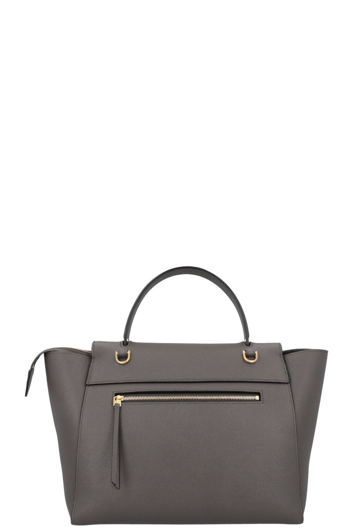 CELINE Mini Belt Bag Leather Grey