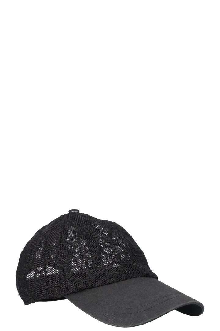 GUCCI Supreme GG Mesh Cap Black