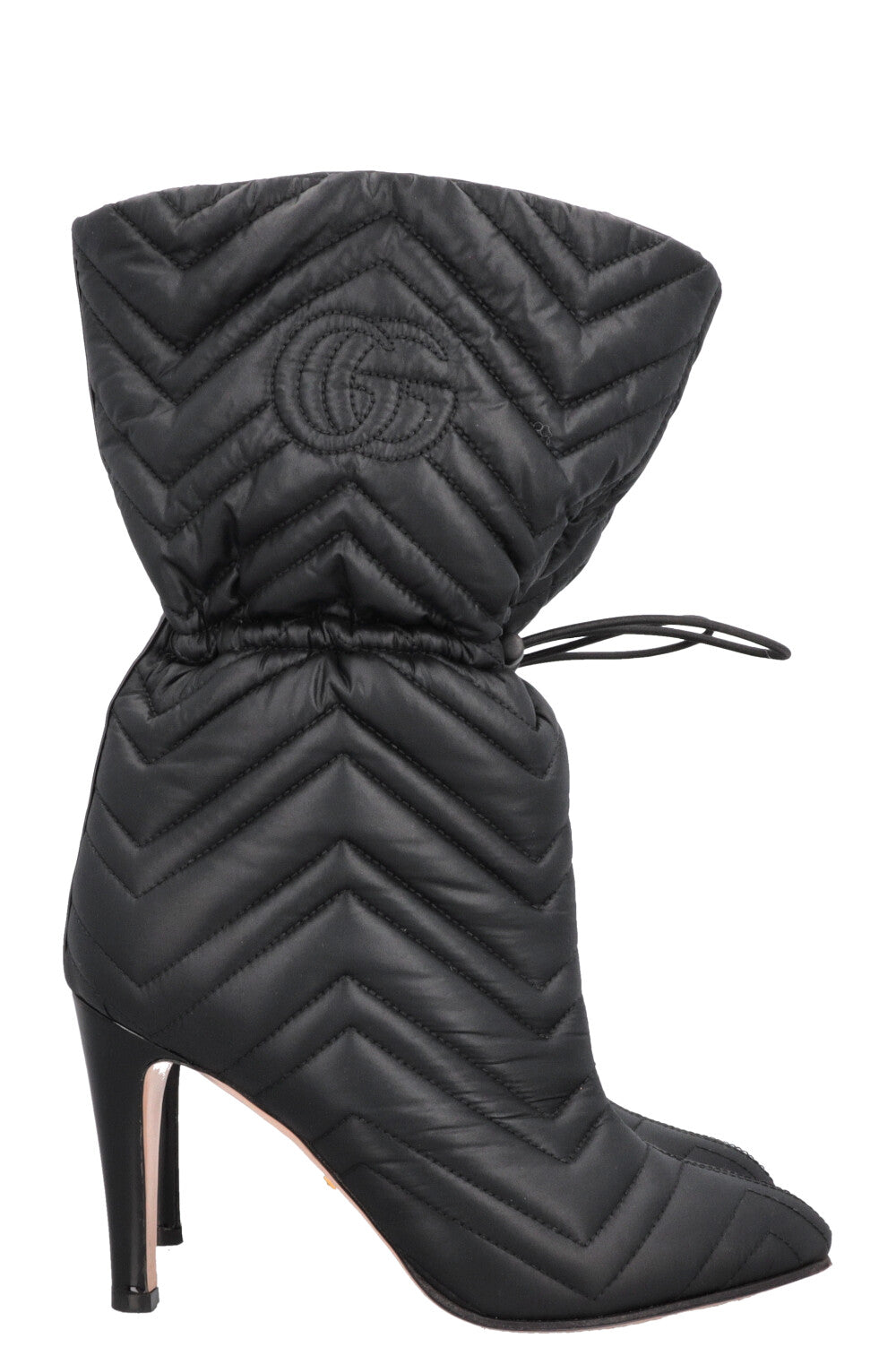 GUCCI Quilted Marmont Boots Black