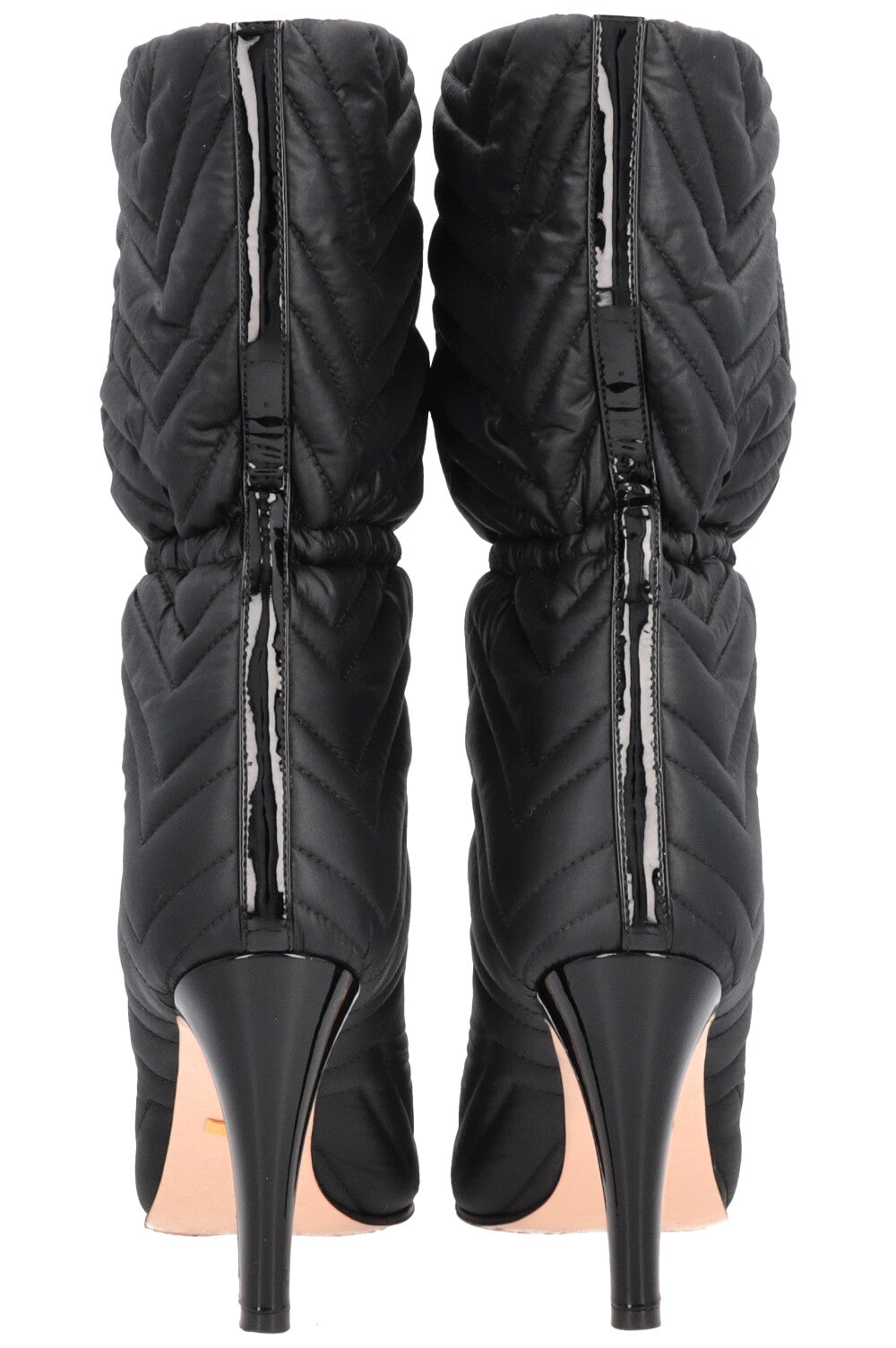 GUCCI Quilted Marmont Boots Black