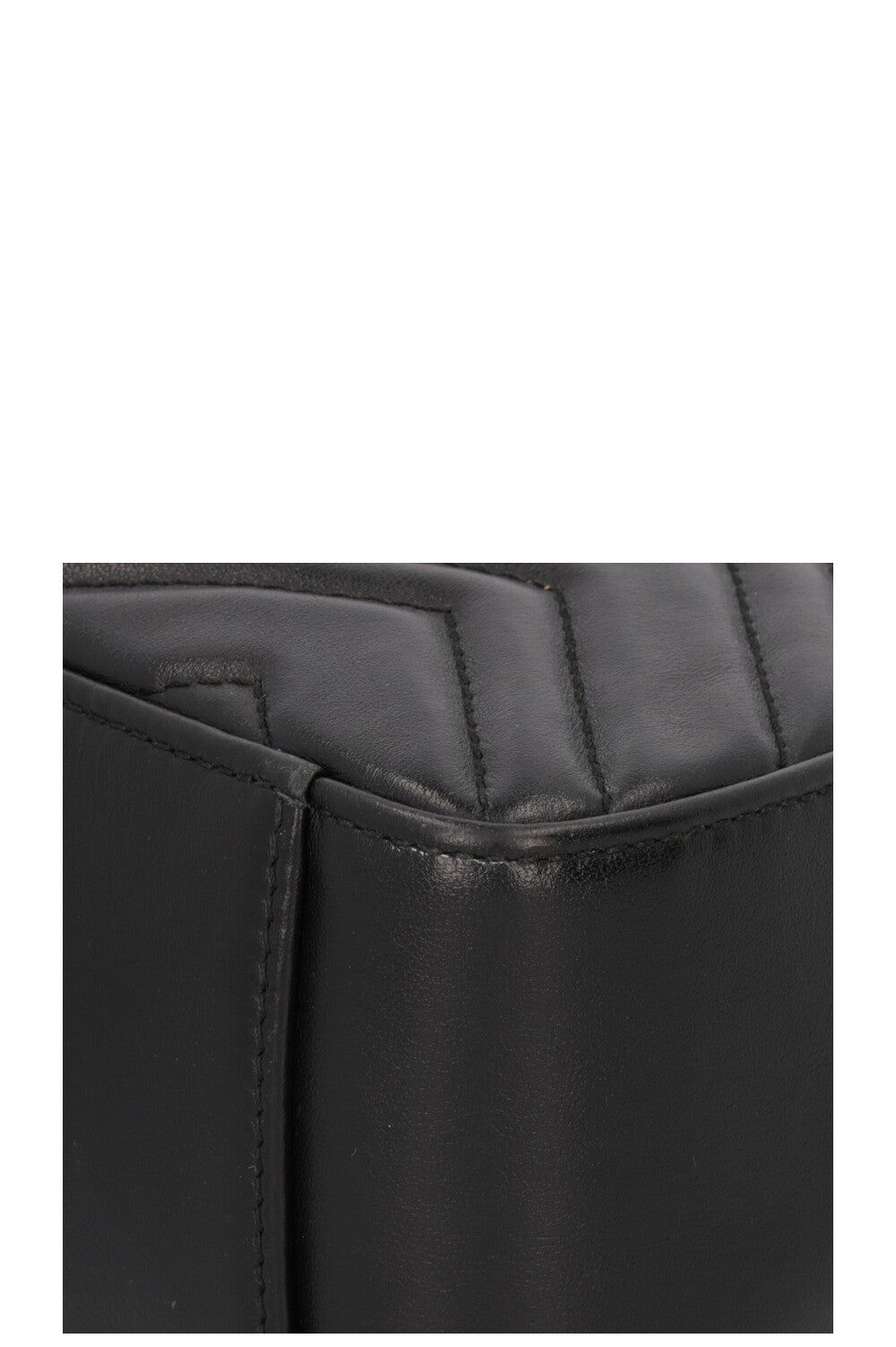 GUCCI Marmont Top Handle Bag Black