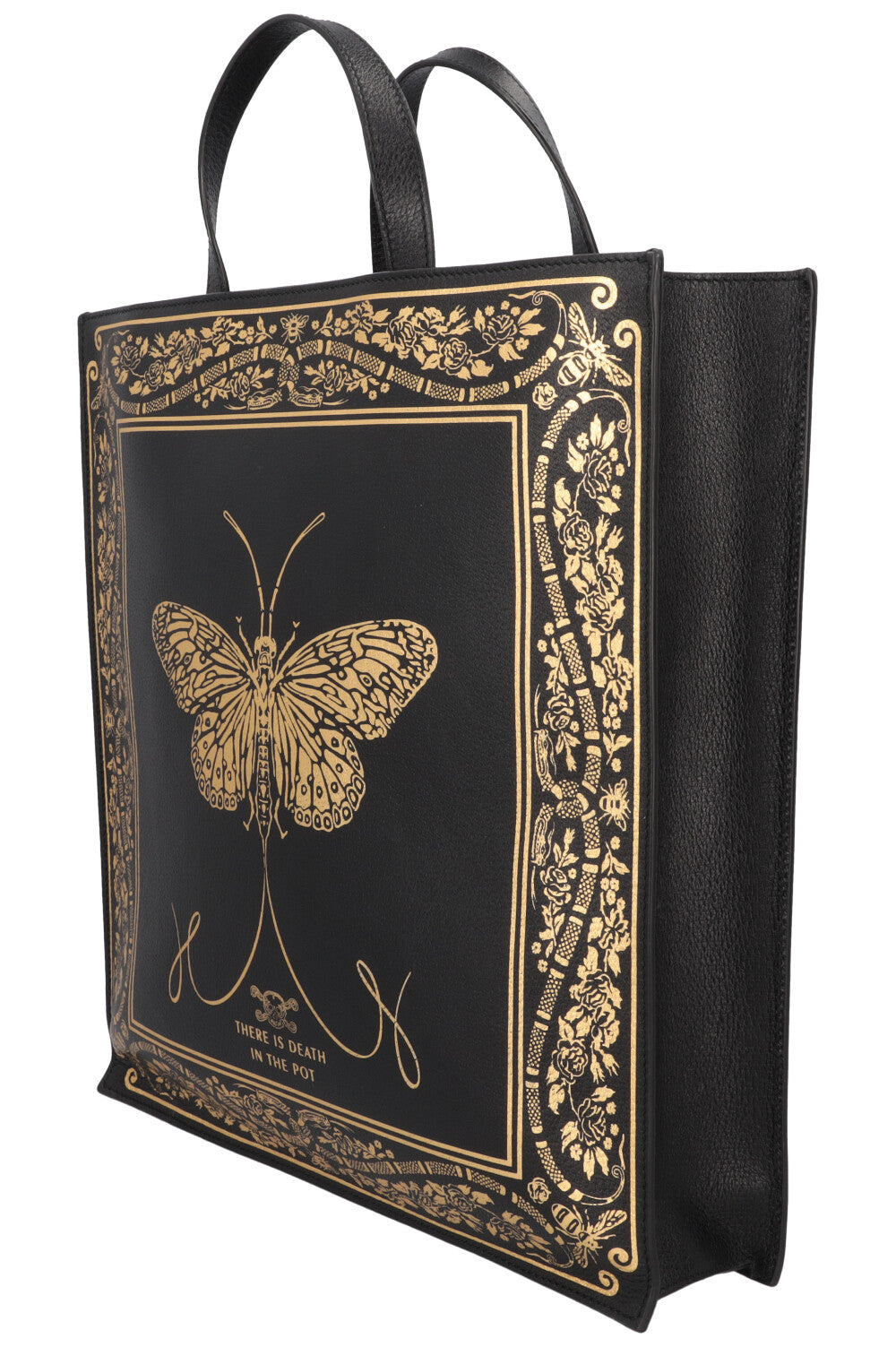 GUCCI Tote Butterfly Convertible Black – REAWAKE