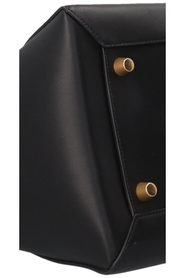 Sac ceinture CELINE Mini crème noir