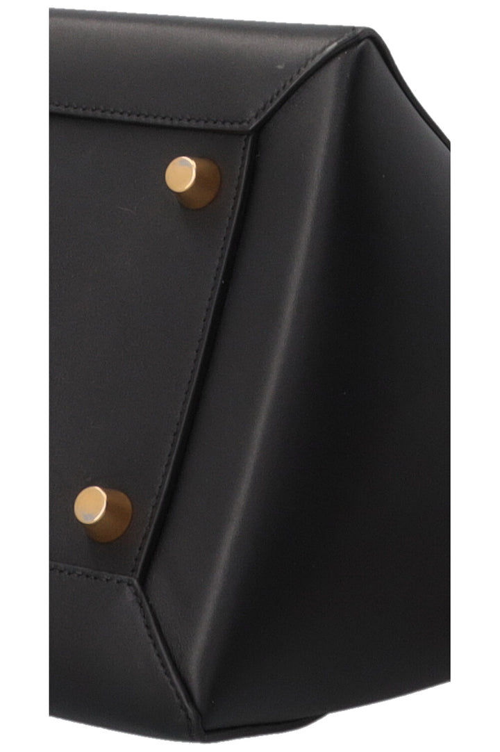 Sac ceinture CELINE Mini crème noir