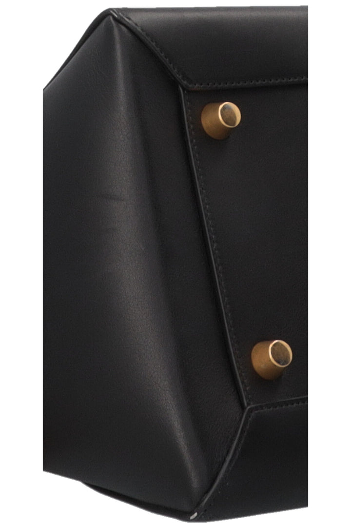 Sac ceinture CELINE Mini crème noir