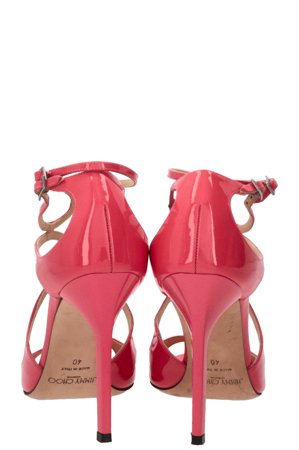 JIMMY CHOO Azia Sandals Patent Pink – REAWAKE