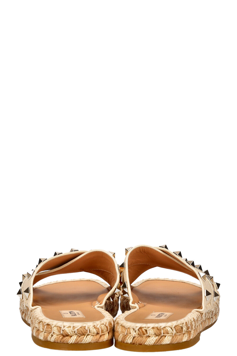 VALENTINO Rockstud Sandals White