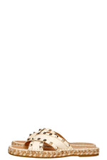 VALENTINO Rockstud Sandals White