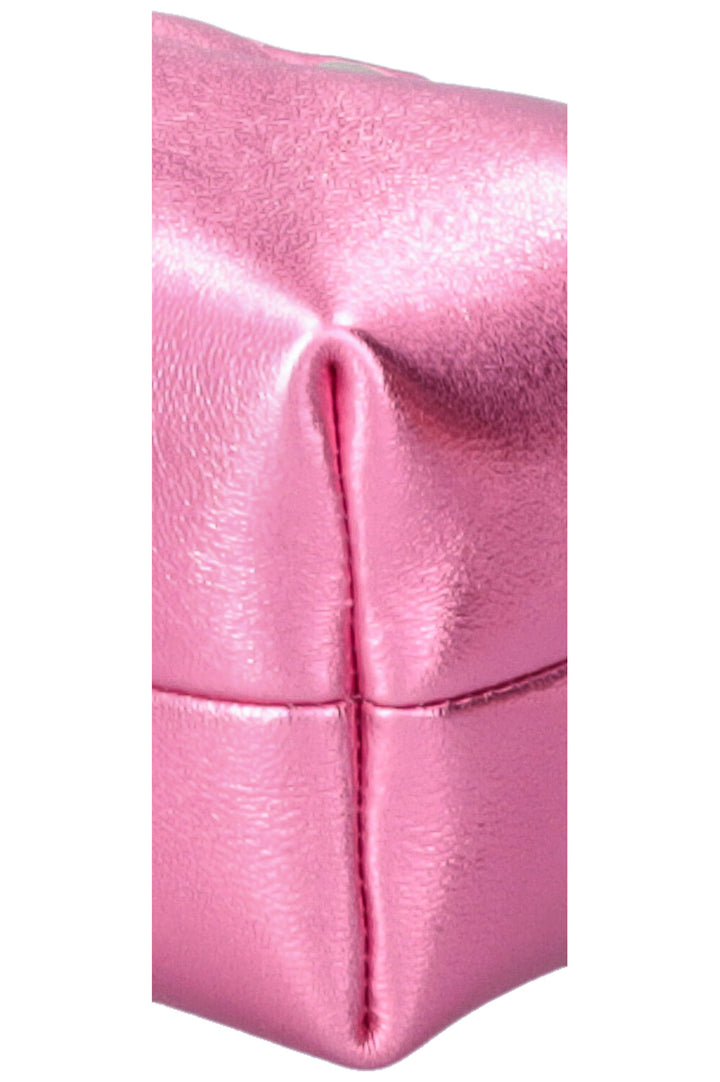 JIMMY CHOO Bon Bon Bag Micro Cuir Rose