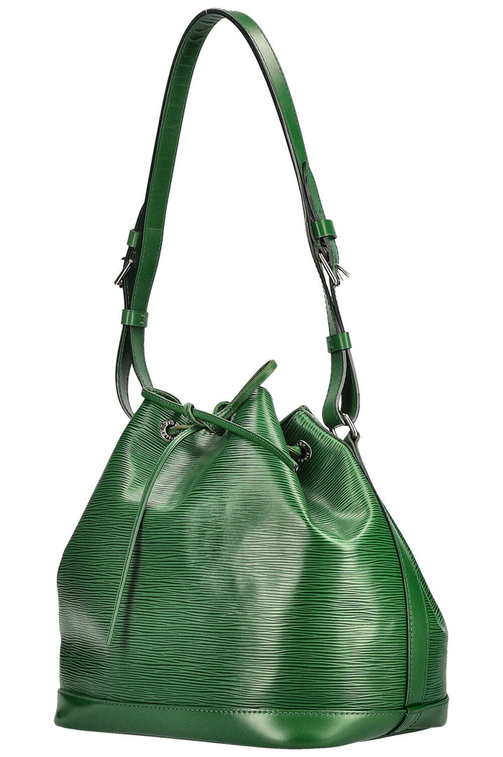 LOUIS VUITTON Petit Bag Noe Epi Green