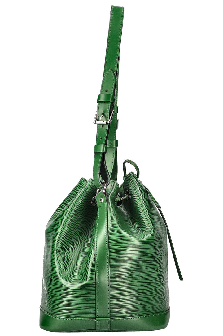 LOUIS VUITTON Petit Bag Noe Epi Green