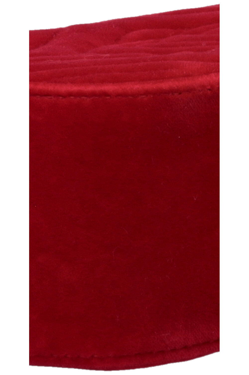 Sac bandoulière matelassé GUCCI Marmont en velours rouge