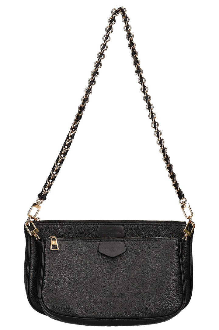 LOUIS VUITTON Multi Pochette Accessories MNG Empreinte Giant Black