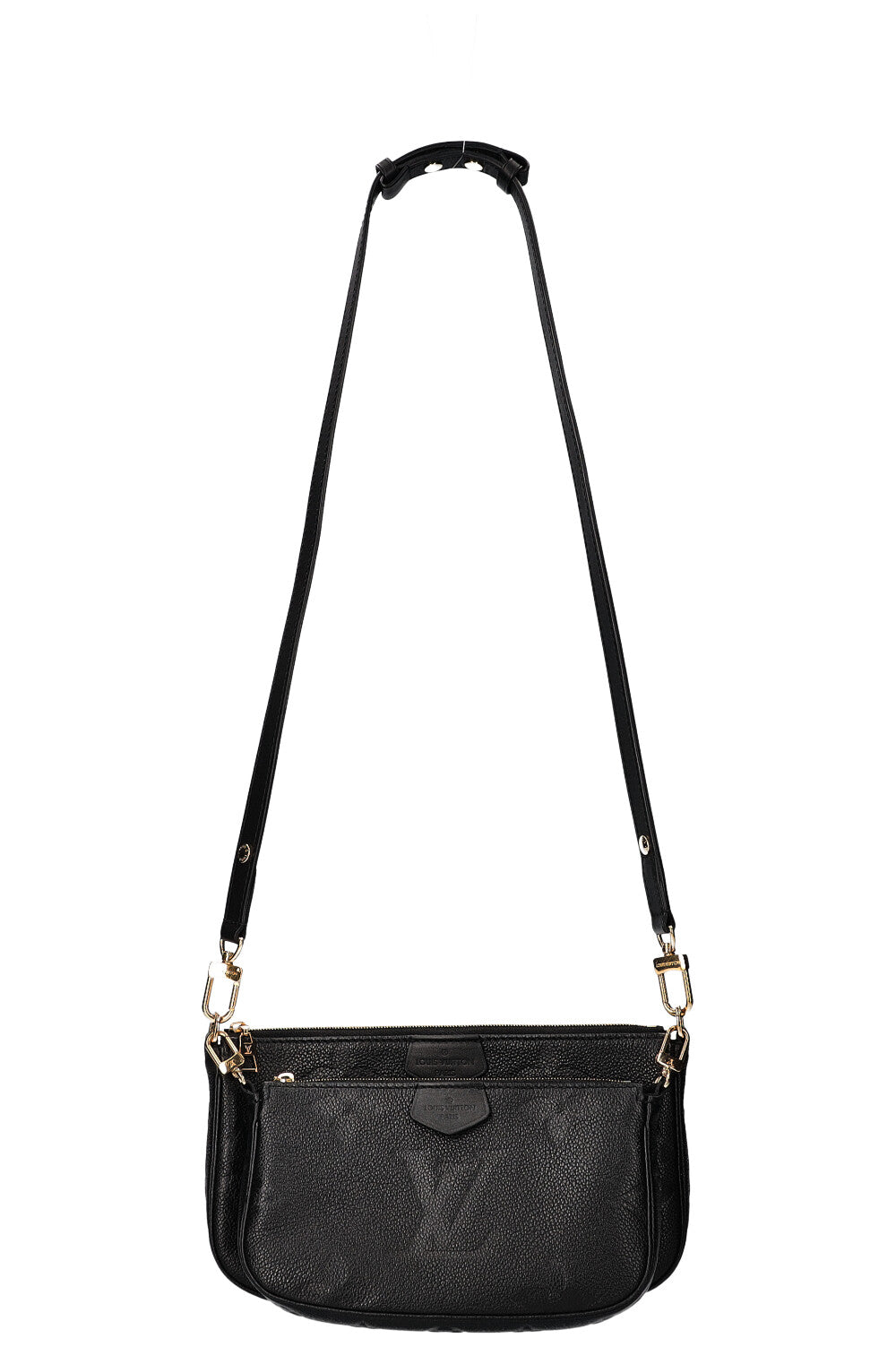 LOUIS VUITTON Multi Pochette Accessories MNG Empreinte Giant Black