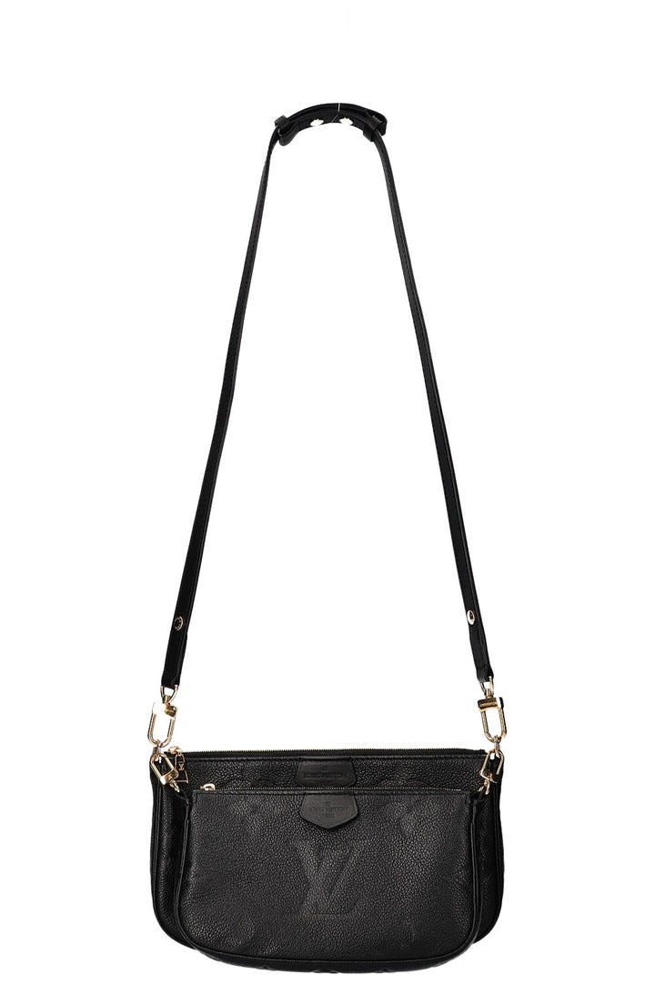 LOUIS VUITTON Multi Pochette Accessories MNG Empreinte Giant Black