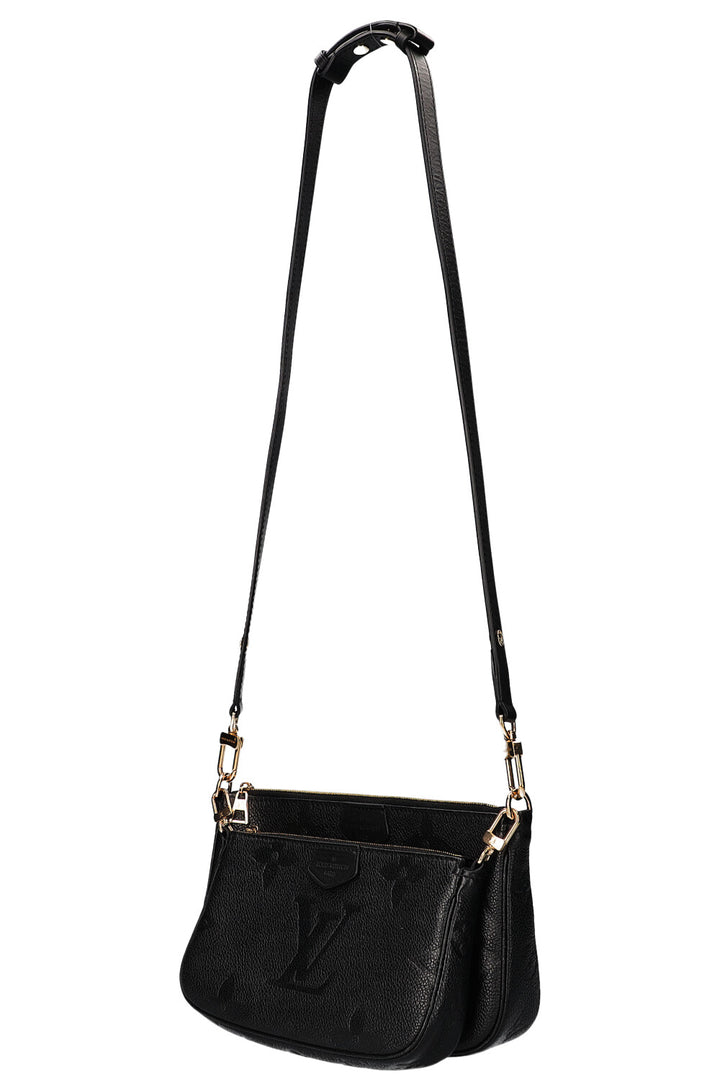 LOUIS VUITTON Multi Pochette Accessories MNG Empreinte Giant Black