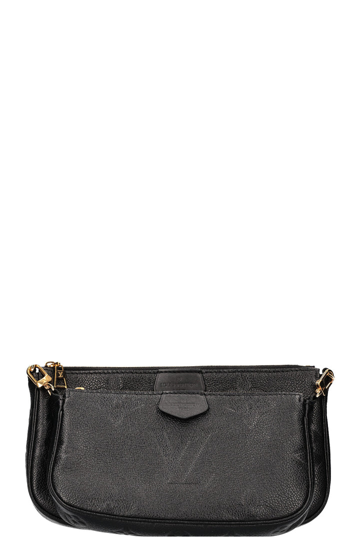 LOUIS VUITTON Multi Pochette Accessories MNG Empreinte Giant Black