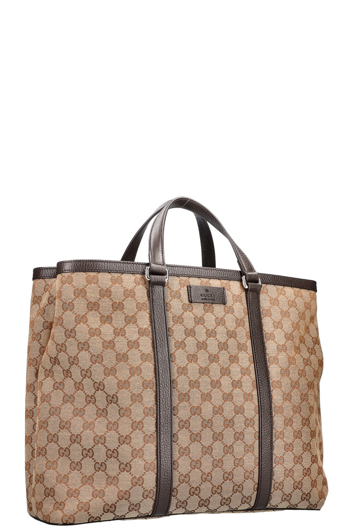 GUCCI Large Convertible Tote GG Canvas