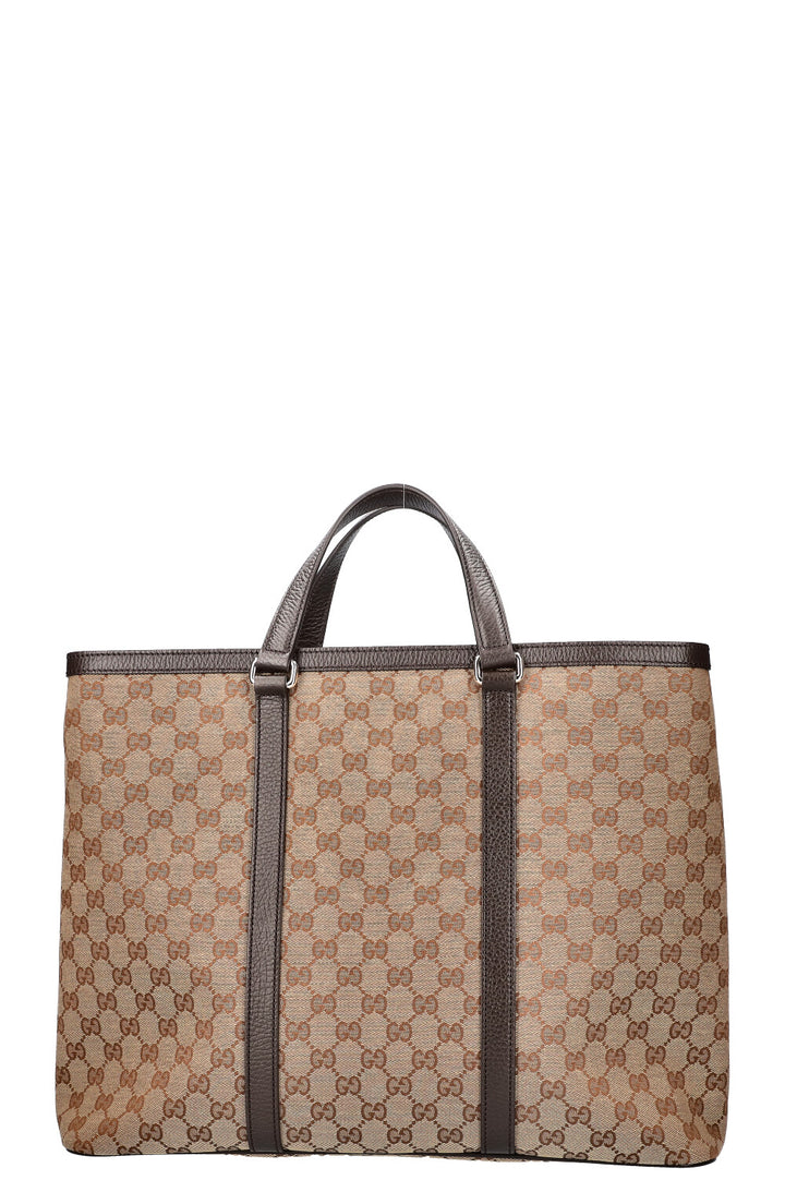 GUCCI Large Convertible Tote GG Canvas