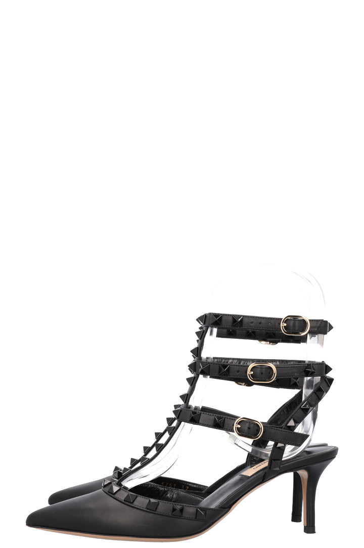 VALENTINO Rockstud Heels Black