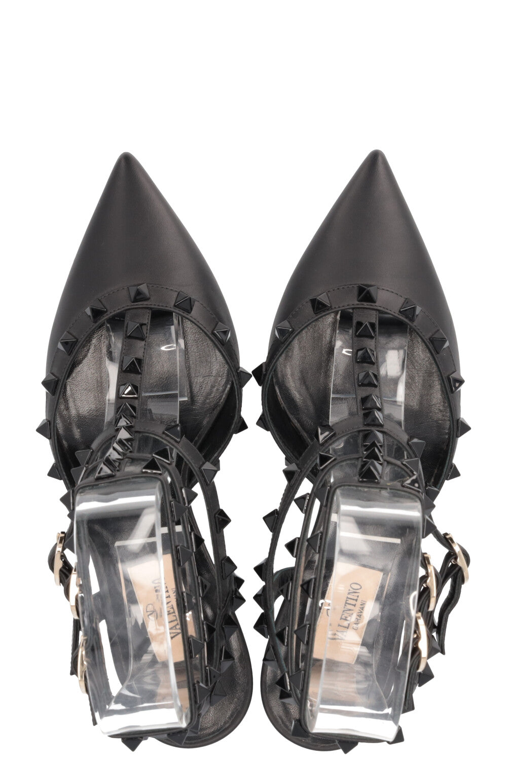 VALENTINO Rockstud Heels Black