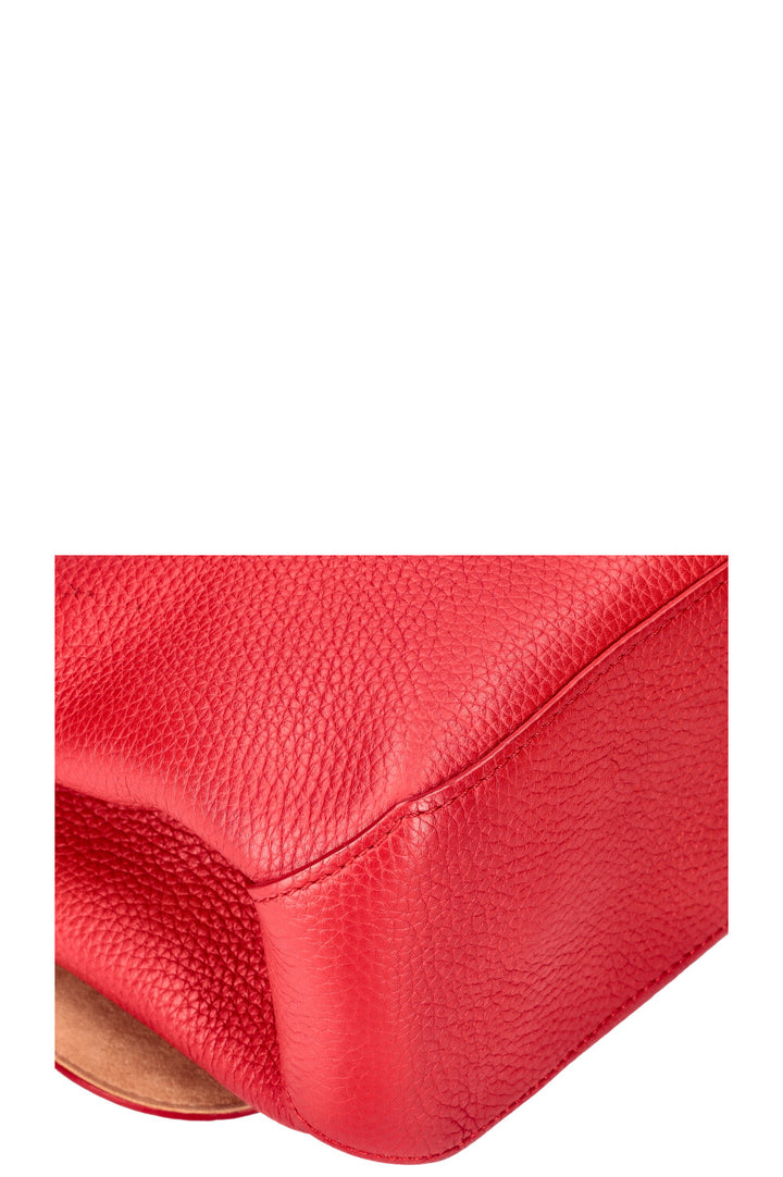 LOUIS VUITTON Volta Crossbody Bag Red Leather