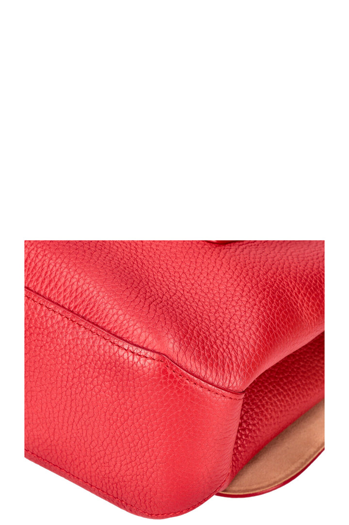 LOUIS VUITTON Volta Crossbody Bag Red Leather