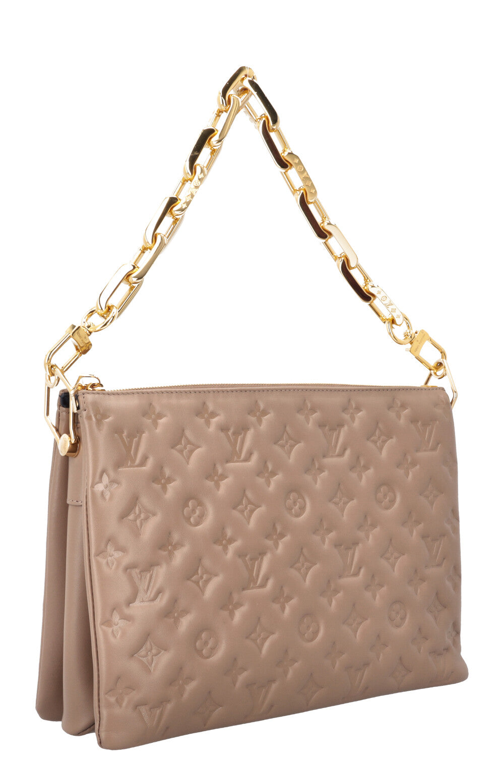 LOUIS VUITTON Coussin MM Bag Taupe